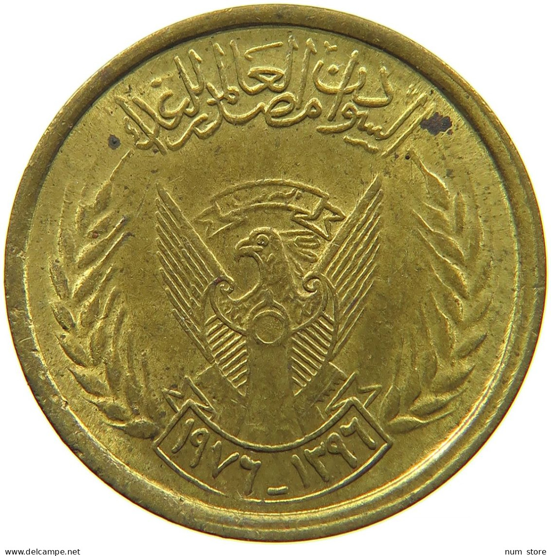 SUDAN 5 MILLIM 1976 #s088 0773 - Soedan