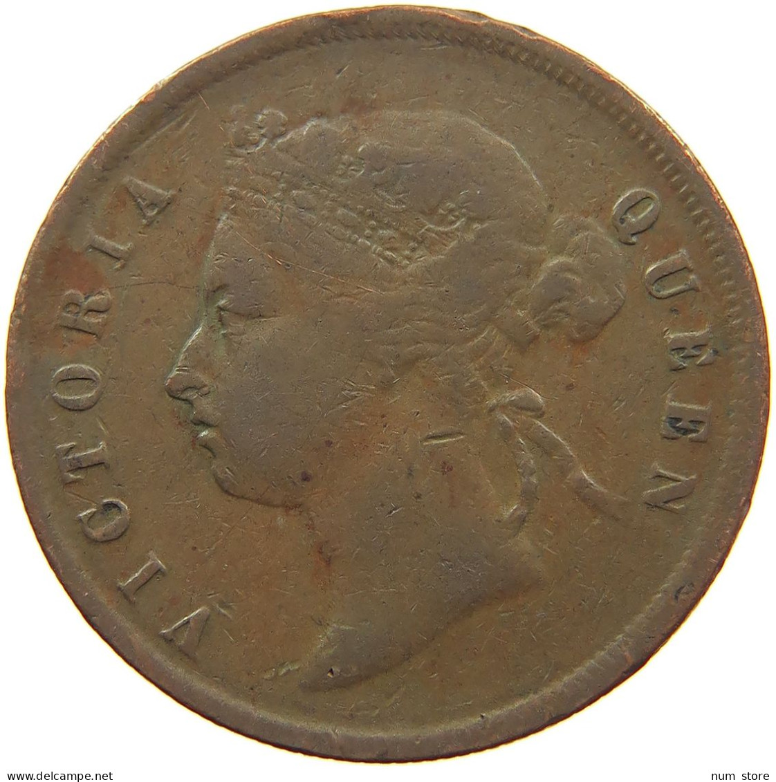 STRAITS SETTLEMENTS 1 CENT 1889 #s085 0165 - Kolonies