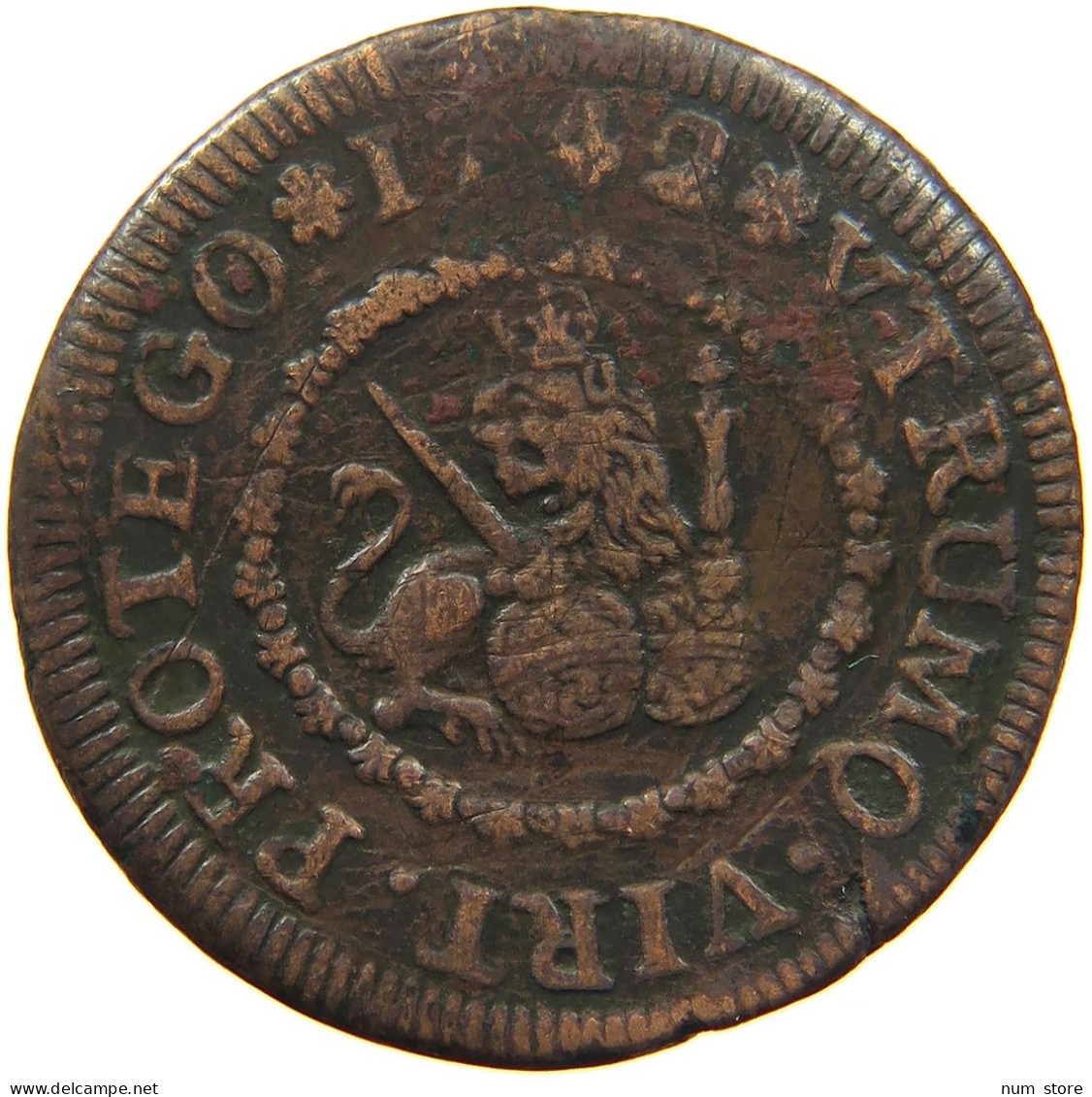 SPAIN 4 MARAVEDIS 1742 #s085 0341 - Premières Frappes