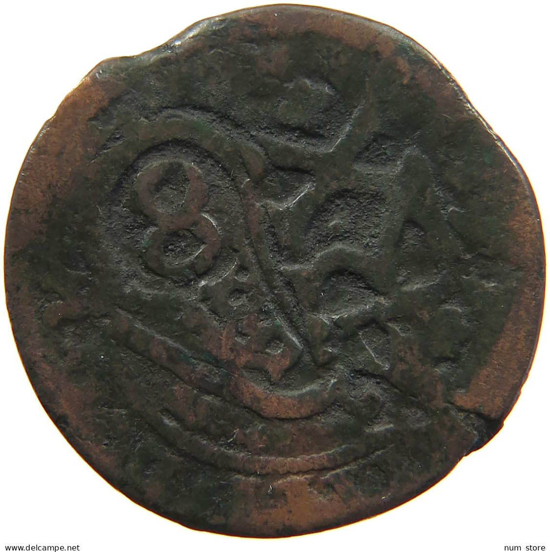 SPAIN 12 MARAVEDIS FELIPE IV. #s082 0243 - First Minting