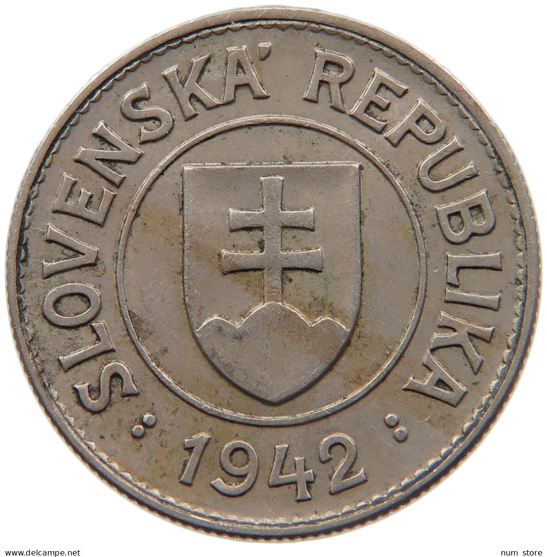 SLOVAKIA KORUNA 1942 #s087 0573 - Slovaquie