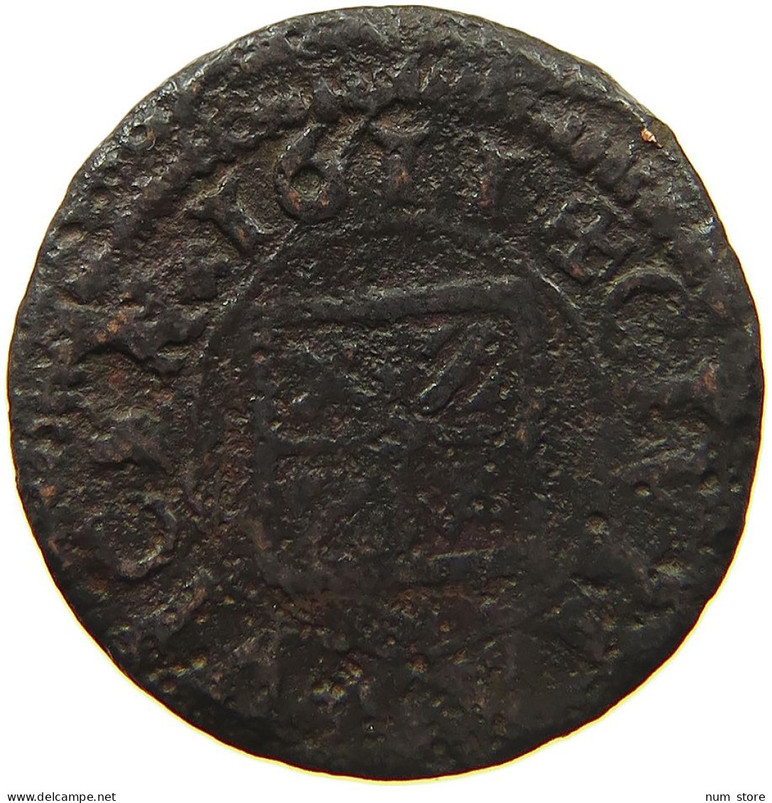 SPAIN DINERO 1611 BARCELONA #s084 0265 - First Minting