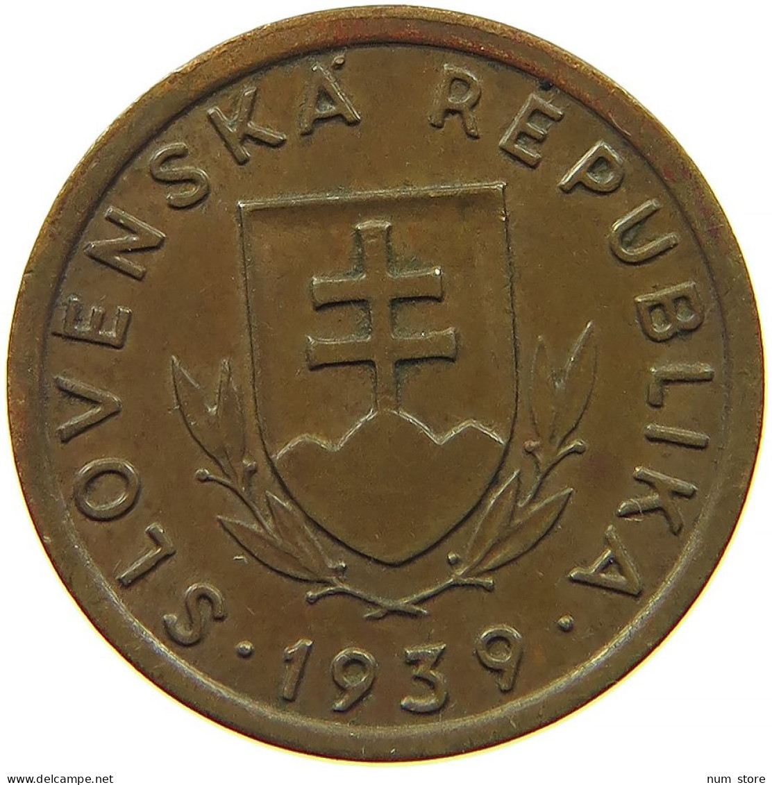 SLOVAKIA 10 HALIEROV 1939 #s084 0043 - Slovaquie