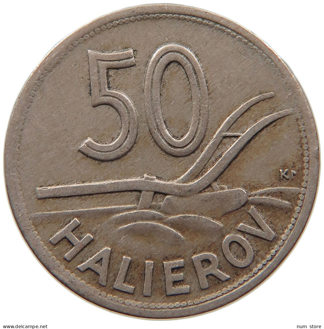 SLOVAKIA 50 HALIEROV 1941 #s087 0199 - Eslovaquia