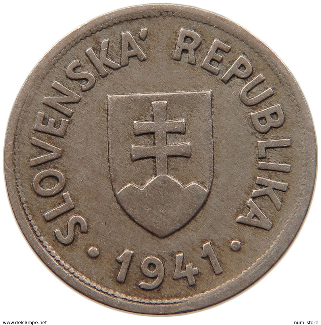 SLOVAKIA 50 HALIEROV 1941 #s087 0199 - Slowakije