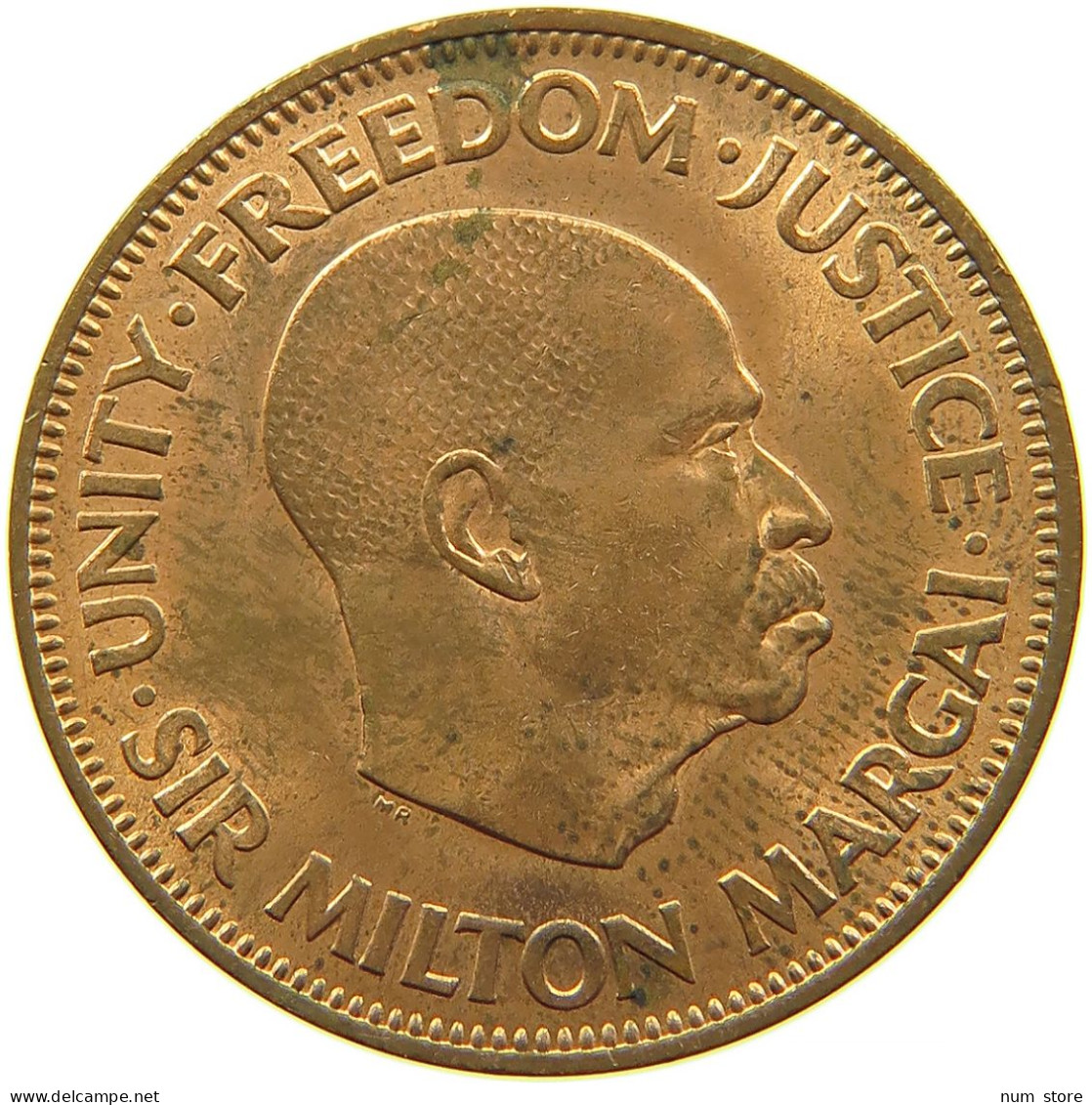 SIERRA LEONE 1 CENT 1964 #s086 0115 - Sierra Leona