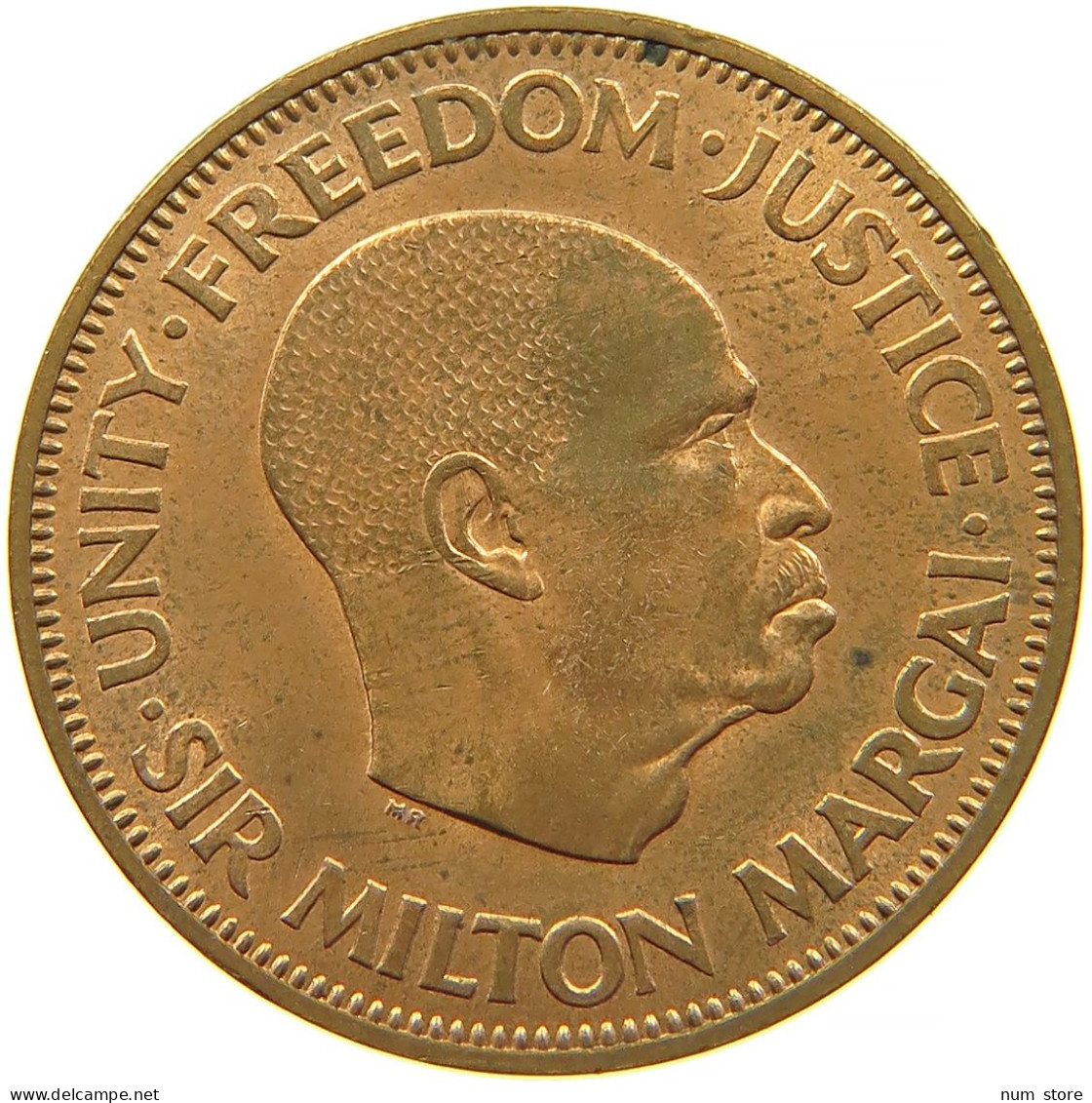 SIERRA LEONE 1 CENT 1964 #s086 0111 - Sierra Leone