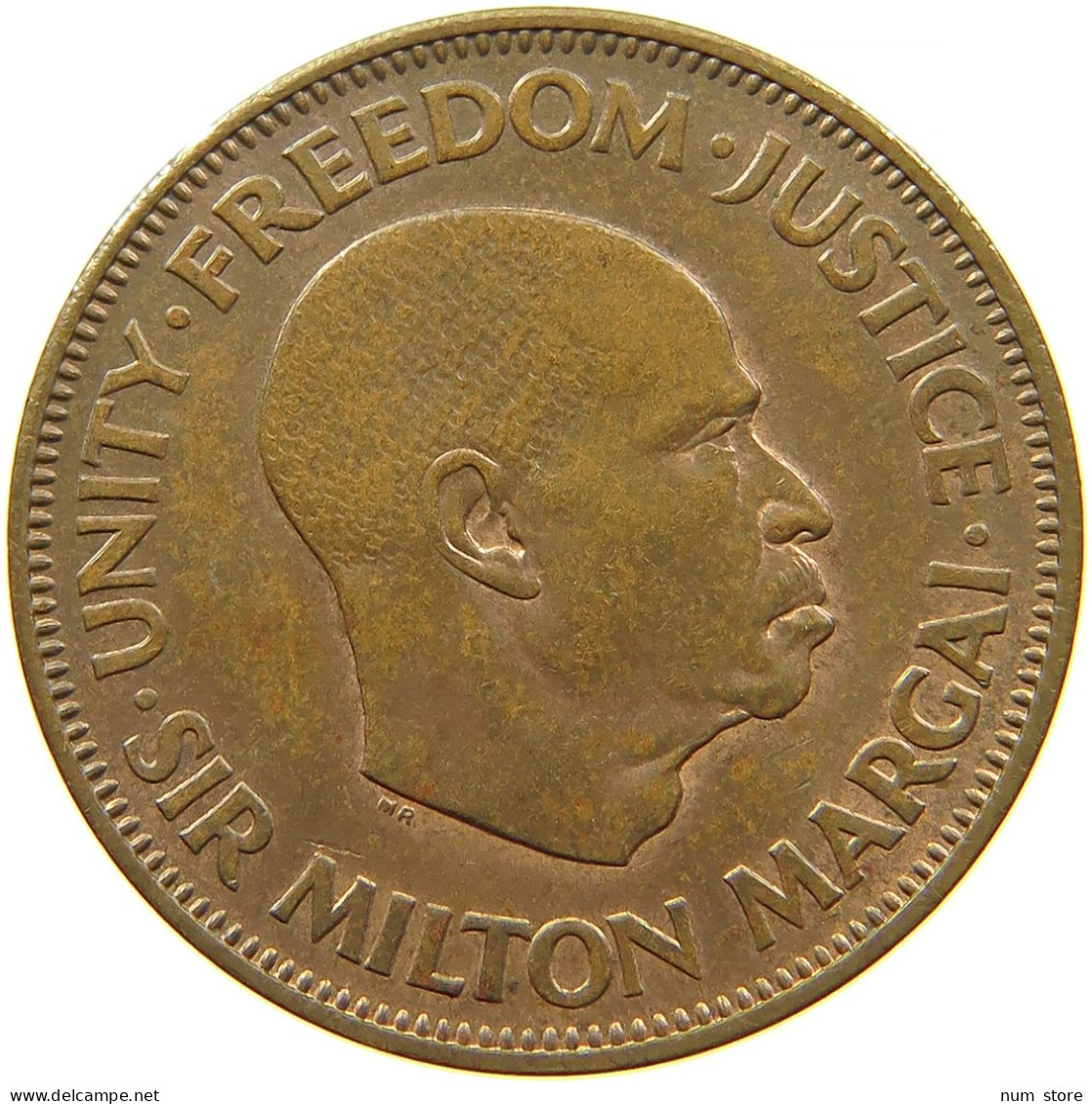 SIERRA LEONE 1 CENT 1964 #s086 0109 - Sierra Leona