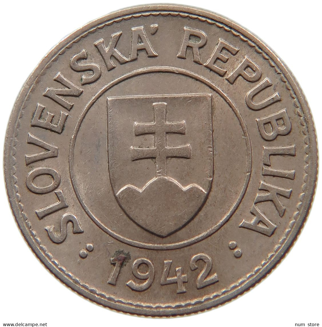 SLOVAKIA KORUNA 1942 #s087 0463 - Slowakei