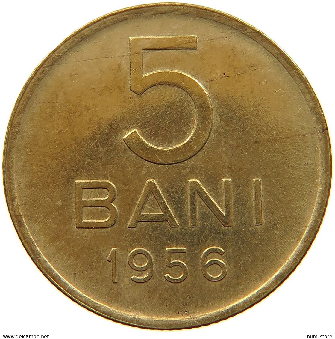 ROMANIA 5 BANI 1956 #s088 0641 - Roumanie