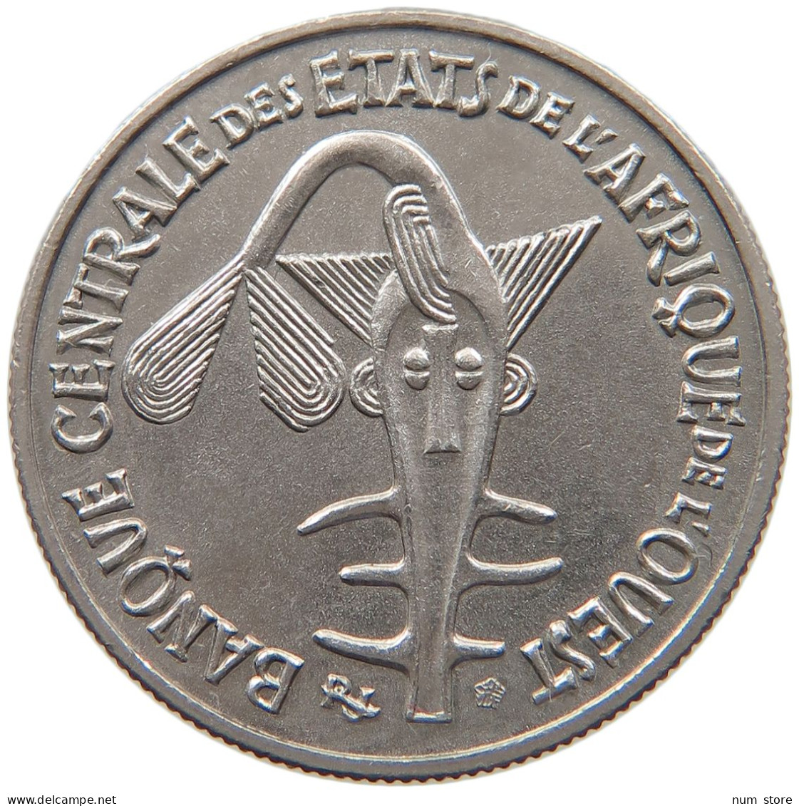 WEST AFRICA 50 FRANCS 1972 #s087 0549 - Sonstige – Asien