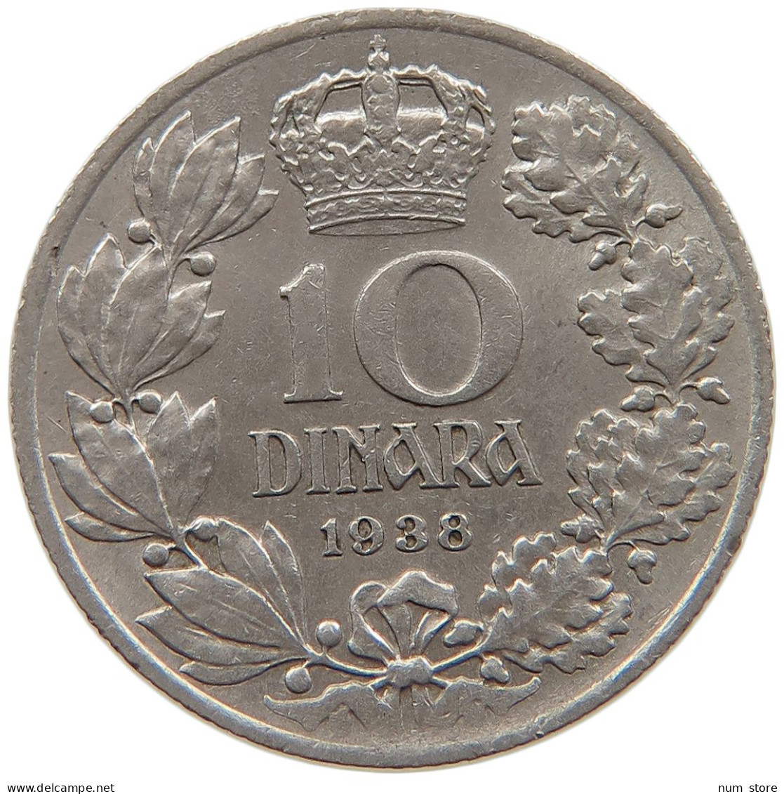 YUGOSLAVIA 10 DINARA 1938 #s087 0725 - Yougoslavie