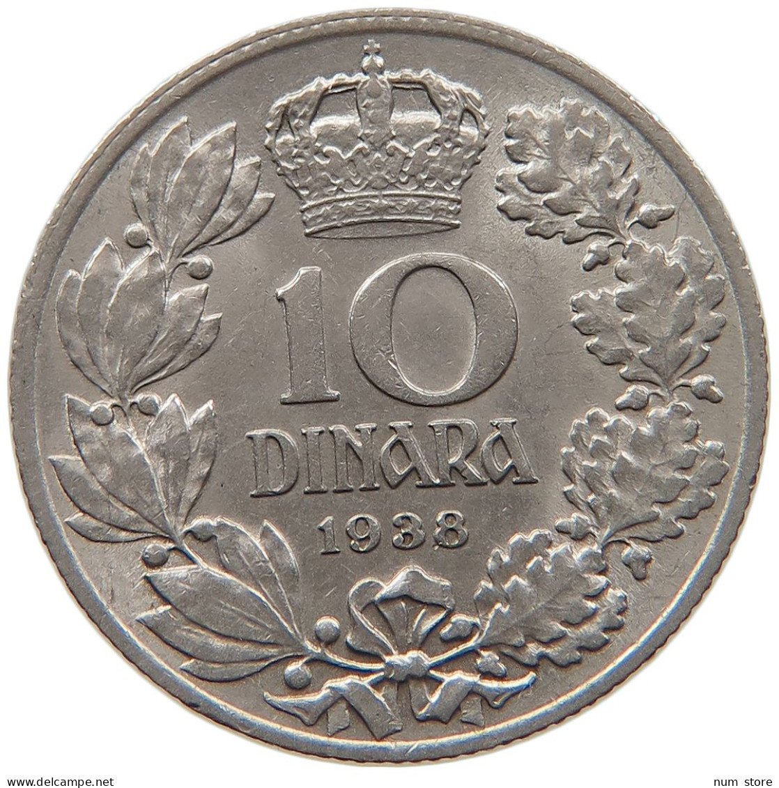 YUGOSLAVIA 10 DINARA 1938 #s081 0243 - Yougoslavie