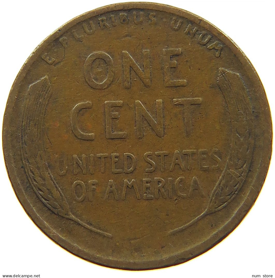 UNITED STATES OF AMERICA CENT 1916 LINCOLN #s083 0555 - 1909-1958: Lincoln, Wheat Ears Reverse