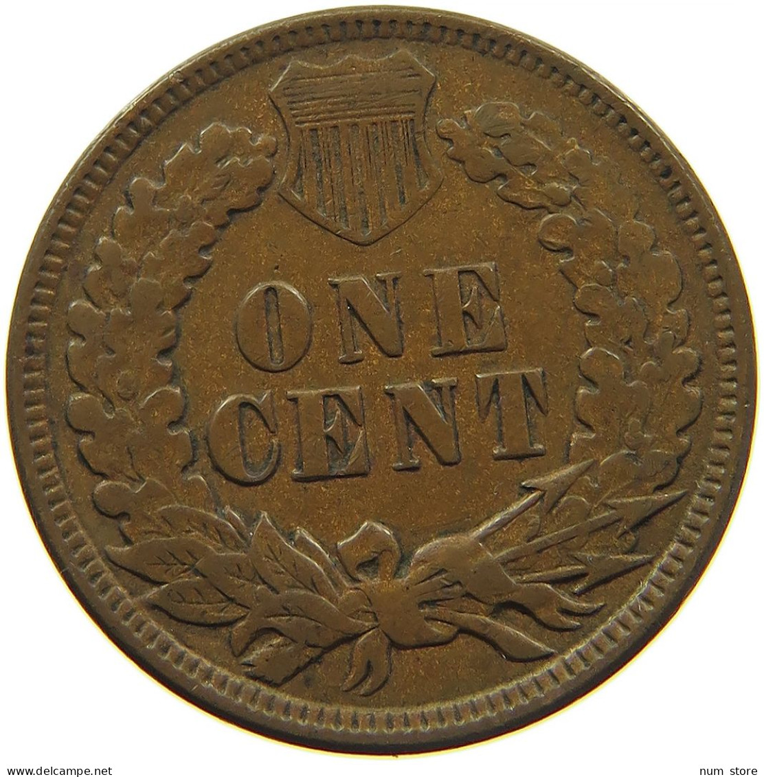 UNITED STATES OF AMERICA CENT 1896 INDIAN #s083 0571 - 1859-1909: Indian Head