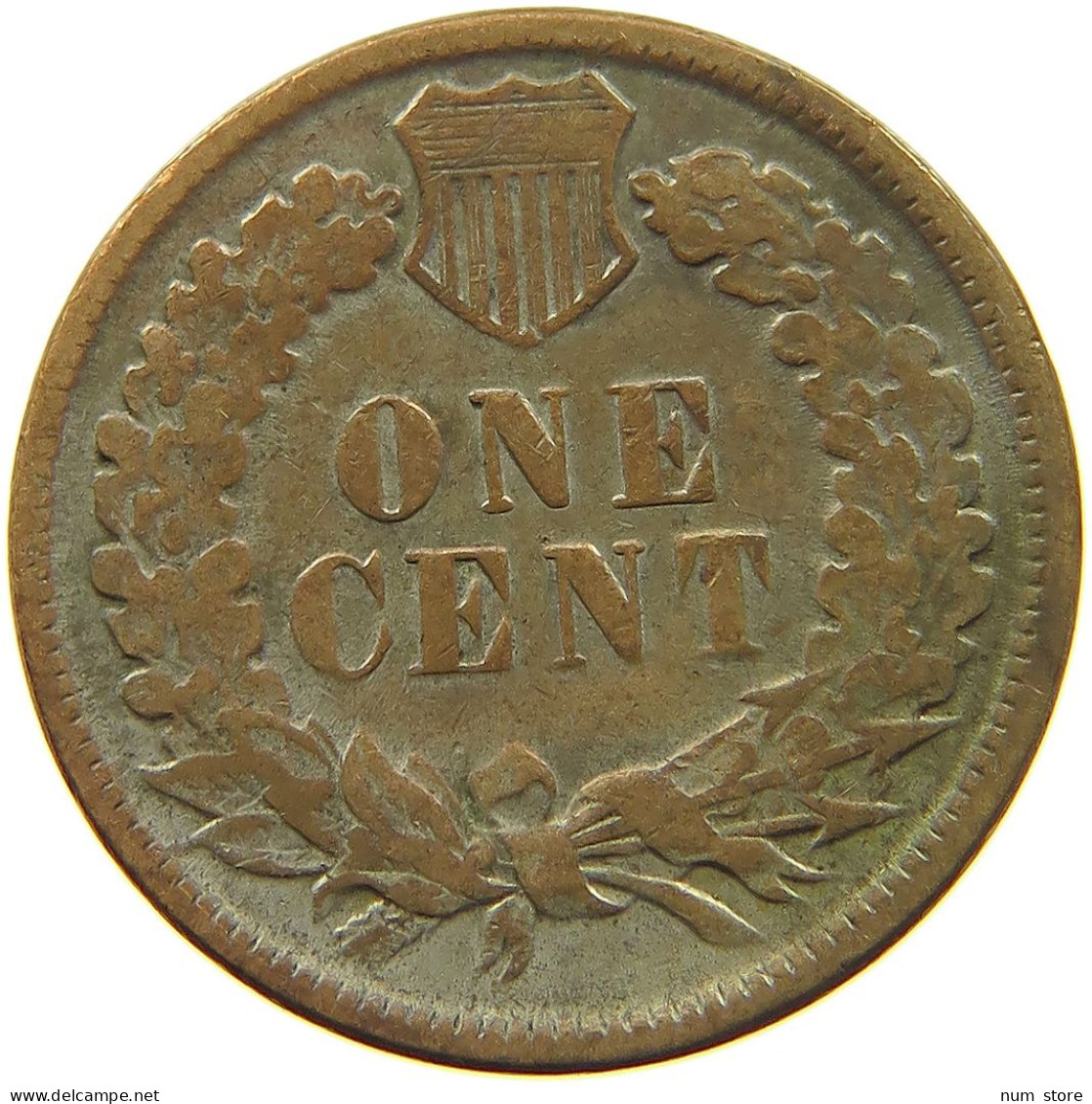 UNITED STATES OF AMERICA CENT 1882 INDIAN #s083 0573 - 1859-1909: Indian Head