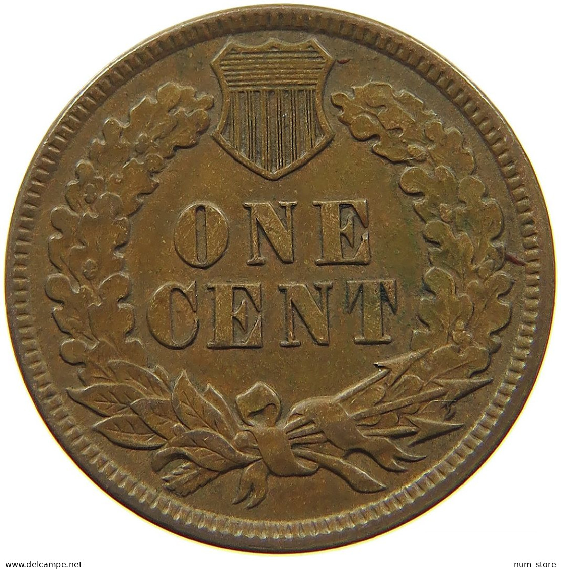 UNITED STATES OF AMERICA CENT 1889 INDIAN #s083 0577 - 1859-1909: Indian Head