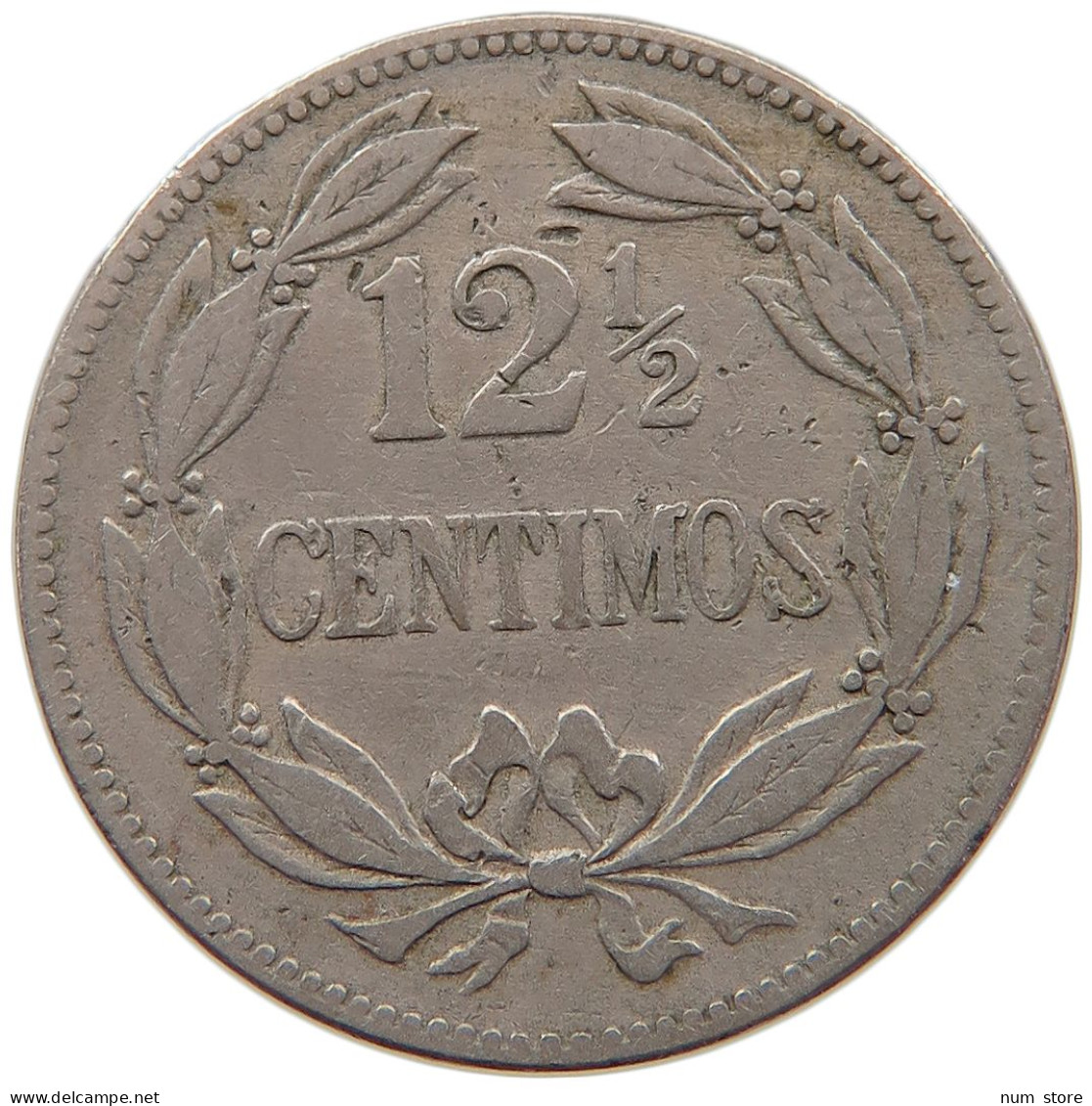 VENEZUELA 12 1/2 CENTIMES 1945 #s087 0719 - Venezuela