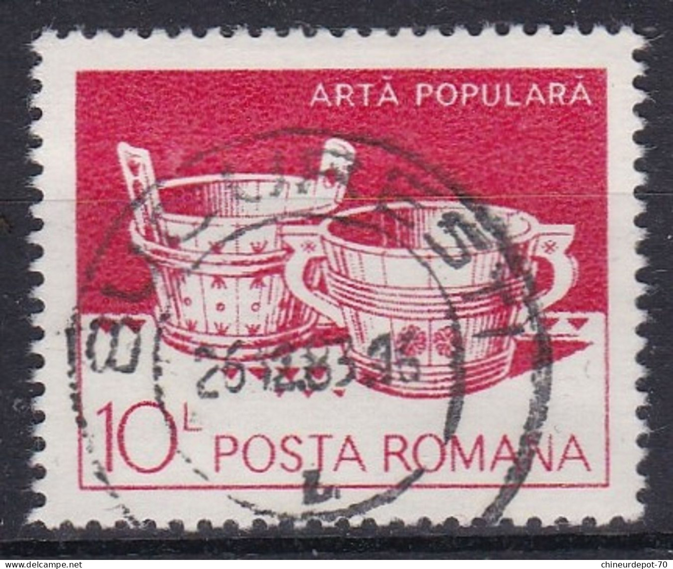 POSTA ROMANA ARTA POPULARA BUCURESTI Bucarest - Used Stamps