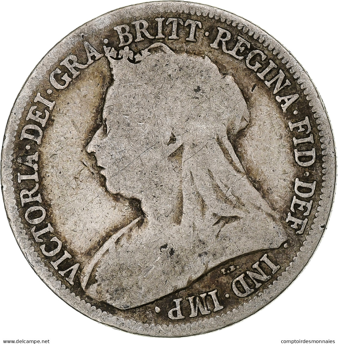 Monnaie, Grande-Bretagne, Victoria, Shilling, 1900, TB, Argent, KM:780 - I. 1 Shilling