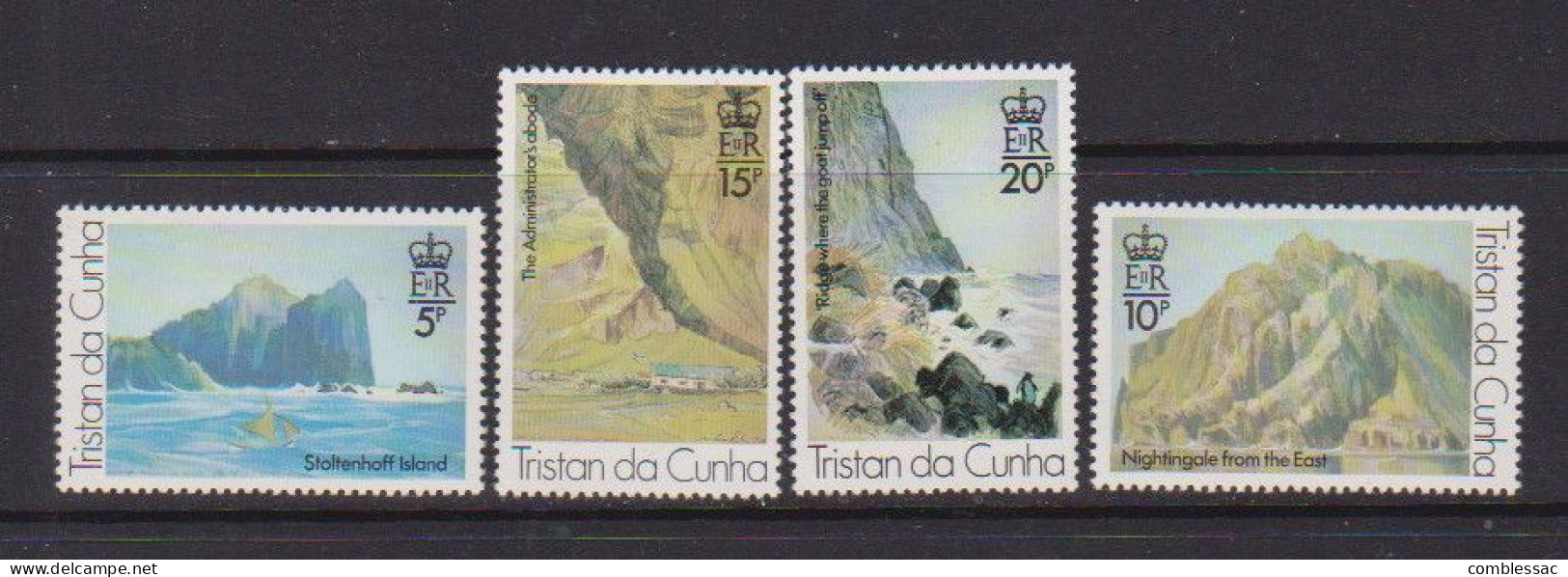 TRISTAN  DA  CUNHA    1980     Paintings  By  Svensson    (3rd Series)    Set  Of  4    MH - Tristan Da Cunha