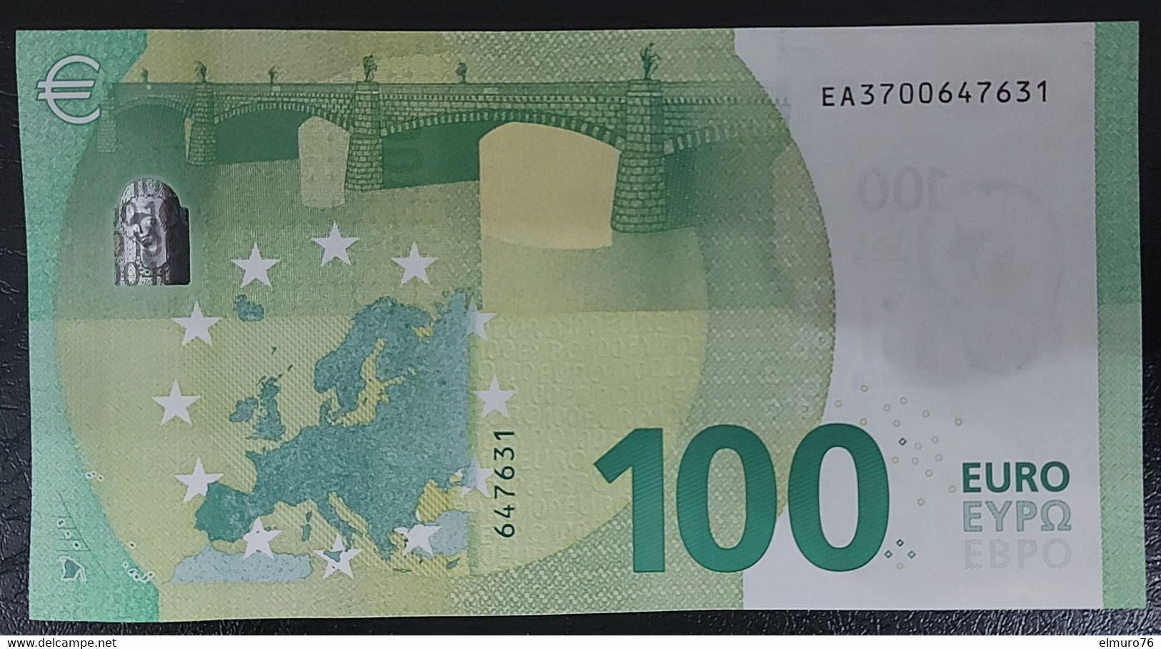 100 EURO E006E1 France Serie EA Draghi Perfect UNC - 100 Euro