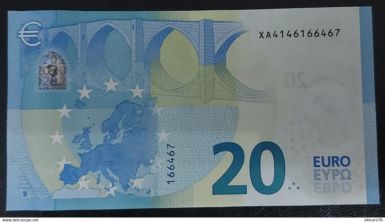 20 EURO X002D2 Draghi XA Germany Perfect  UNC - 20 Euro