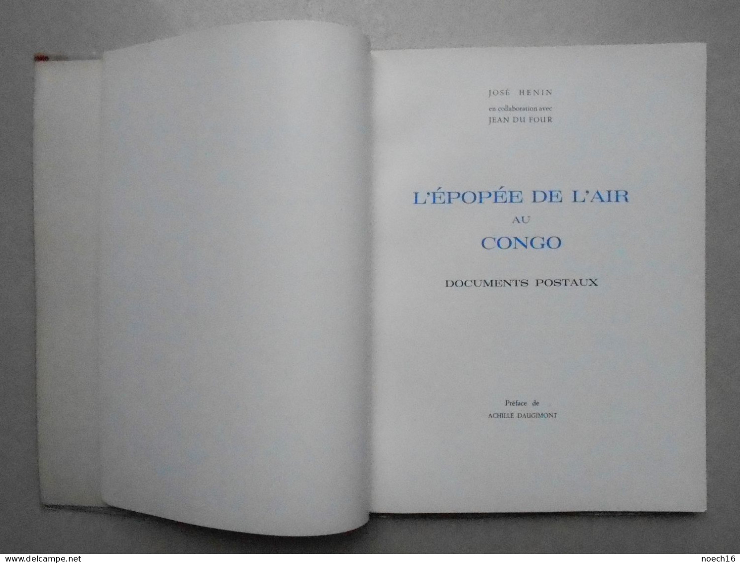 L'Epopée De L'Air Au Congo , 1961 - Documents Postaux - Other & Unclassified