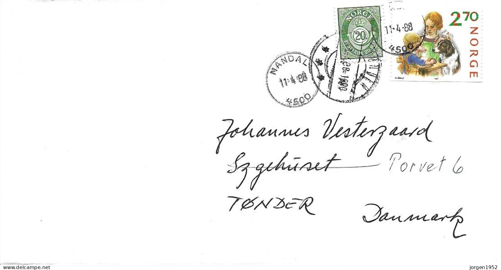 NORWAY # FROM 1987 - Postal Stationery