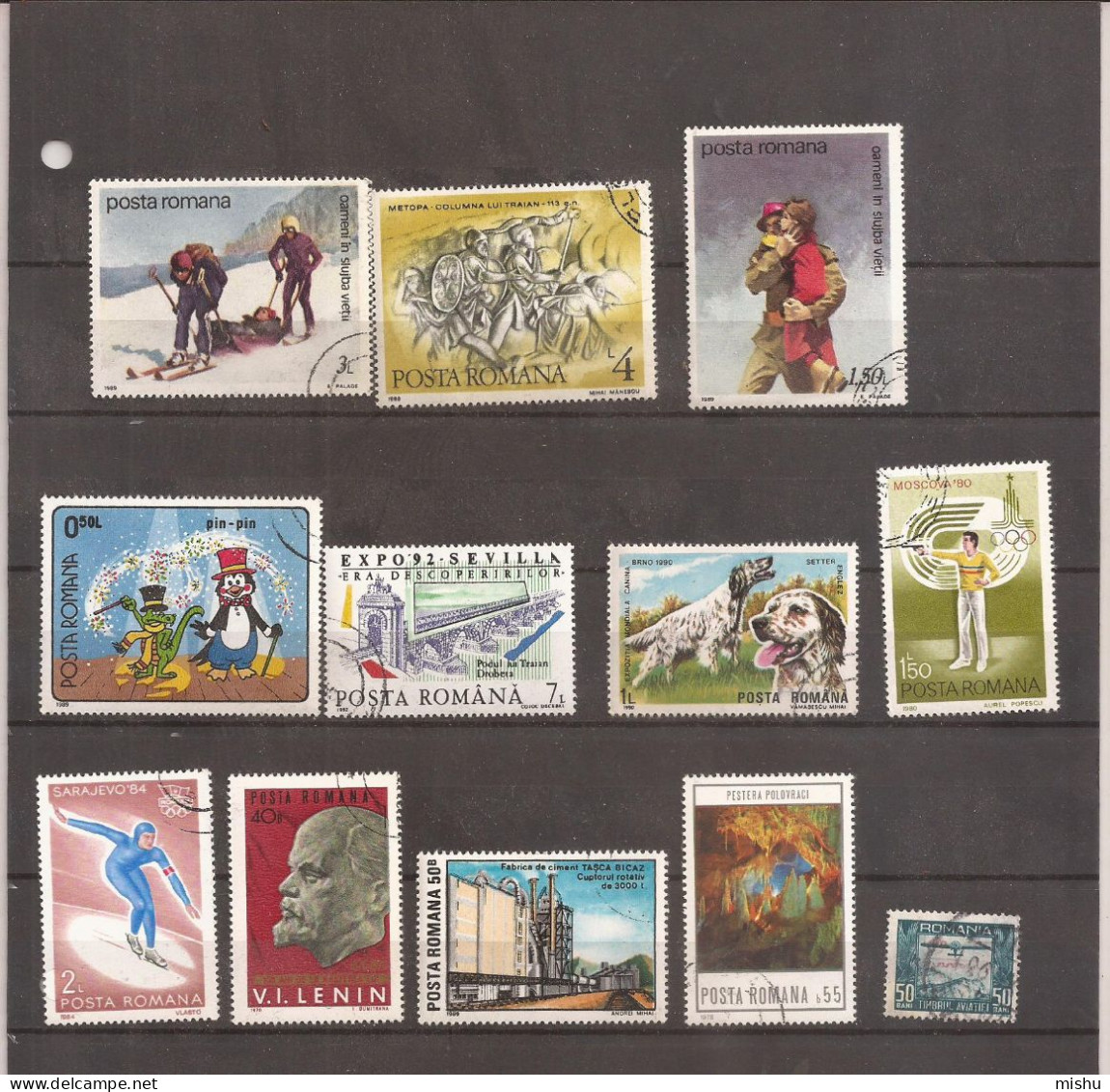 L5 Romania Lot Of 50 Different Stamps , Used - Gebraucht