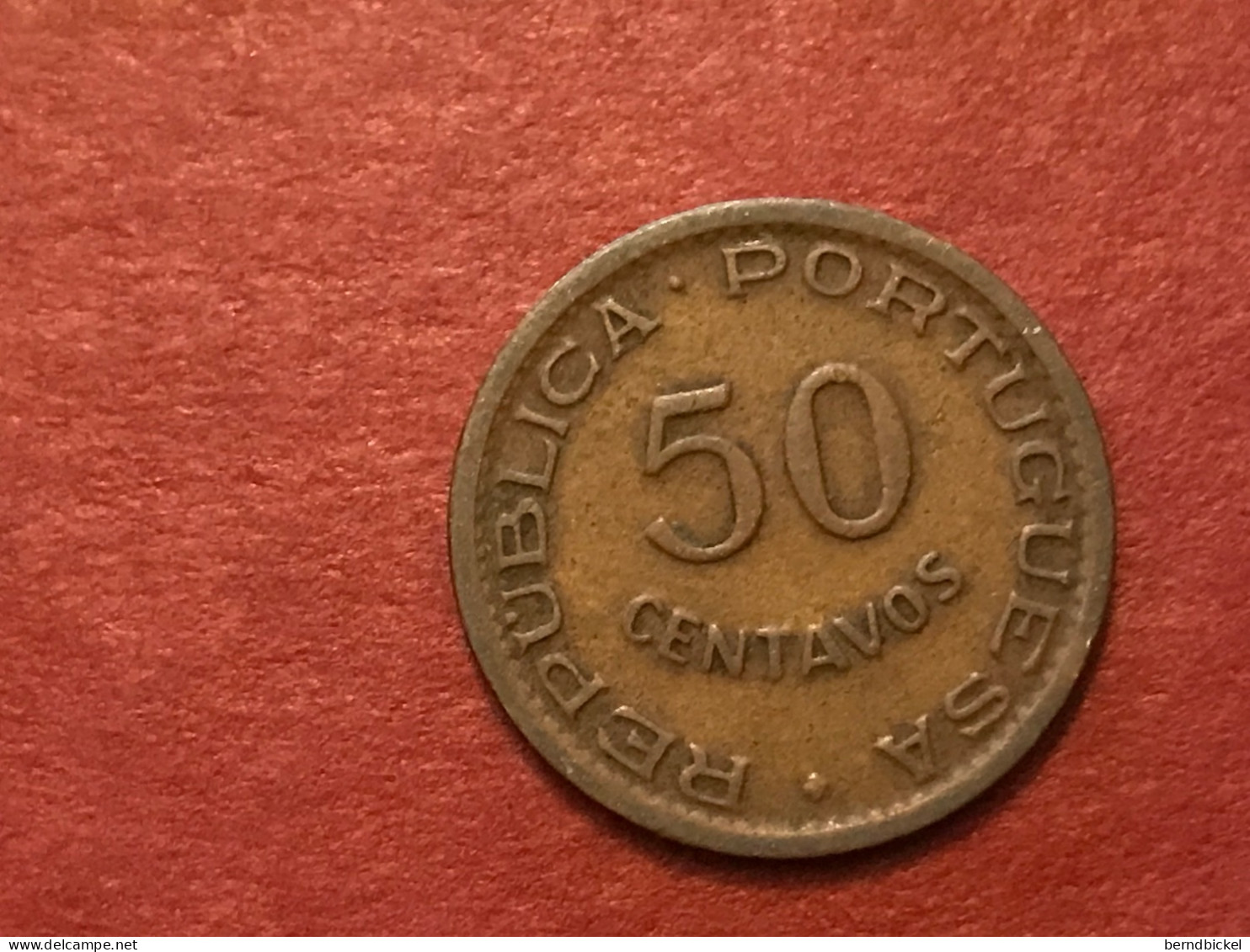 Münze Münzen Umlaufmünze Mosambik 50 Centavos 1957 - Mozambique