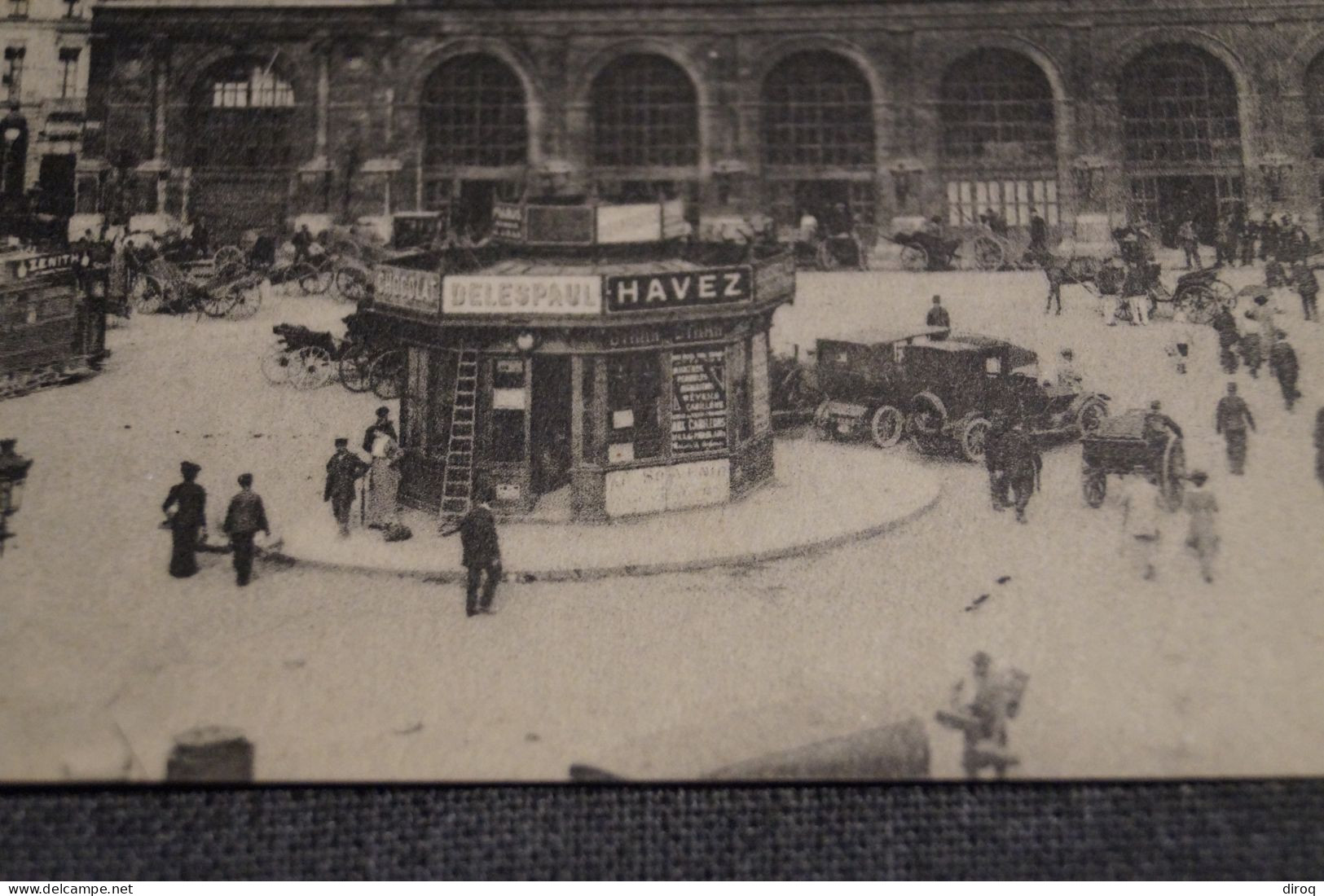 Lille, La Gare 1919, Très Belle Ancienne Photo Carte Postale - Lille