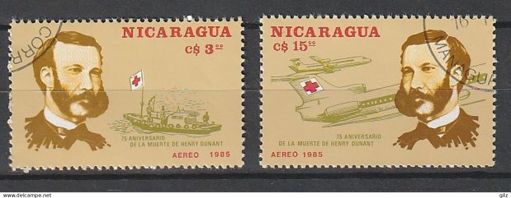 NICARAGUA. 1985..Henry Dunant - Nicaragua