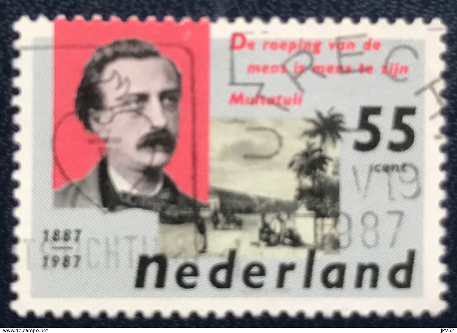 Nederland - C1/16 - 1987 - (°)used - Michel 1313 - Nederlandse Literatuur - Gebraucht