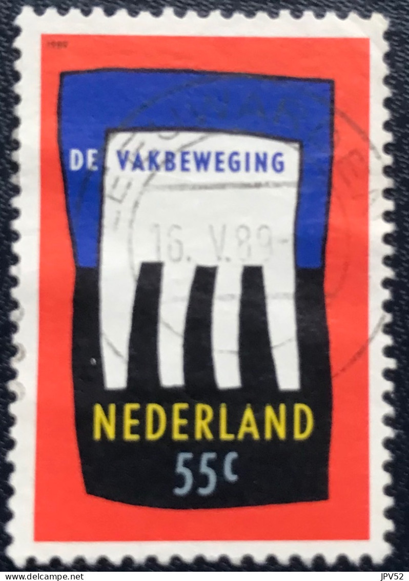 Nederland - C1/16 - 1989 - (°)used - Michel 1358 - Vakbeweging - Gebruikt