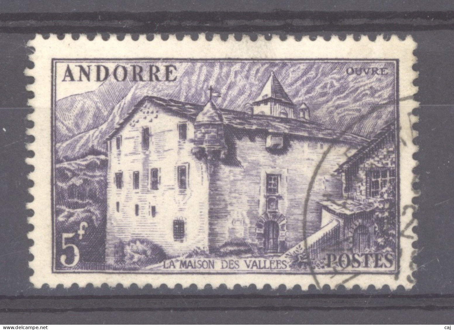 Andorre   :  Yv  124  (o) - Gebraucht