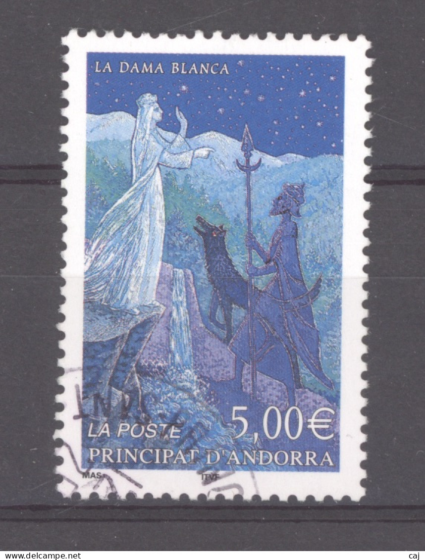 Andorre   :  Yv  564  (o) - Usados