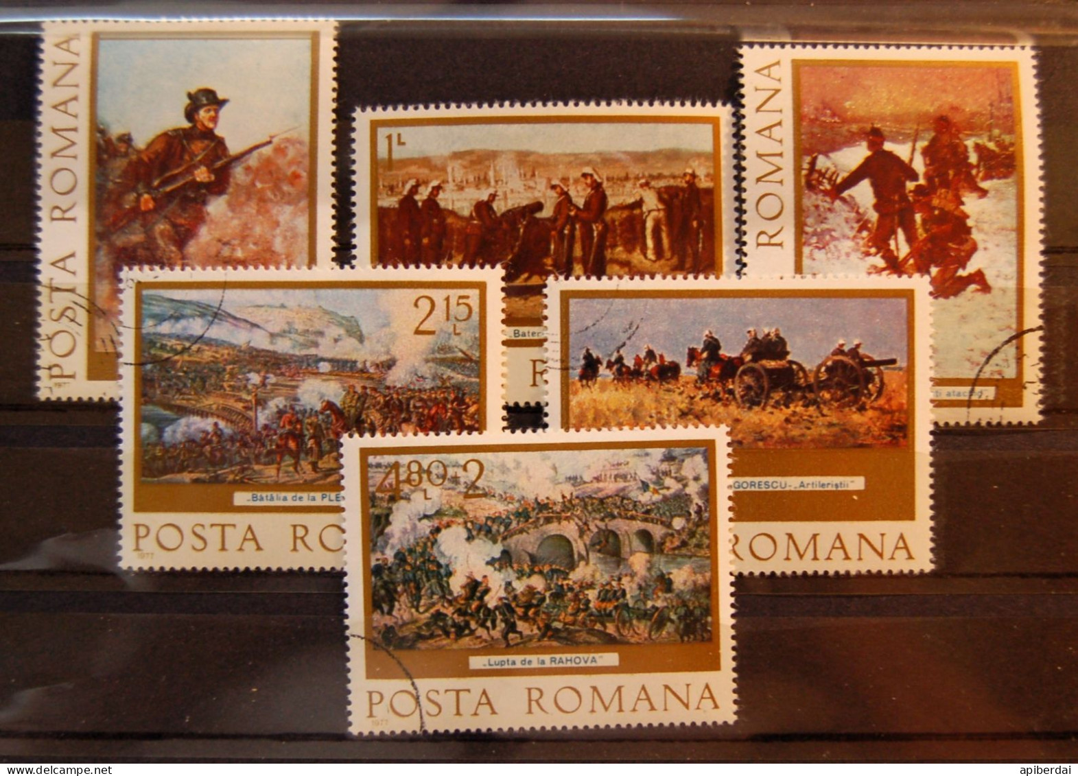 Roumanie Romania - 1 Serie Of 6 Stamps Used - Oblitérés