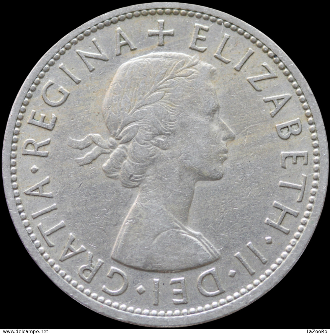 LaZooRo: Great Britain 1/2 Crown 1959 XF - K. 1/2 Crown