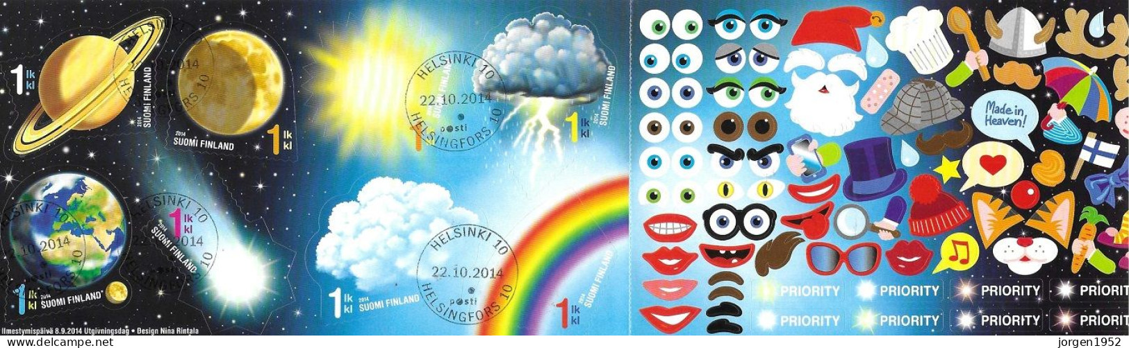 FINLAND  #  FROM 2014 STAMPWORLD 2334-41 - Markenheftchen