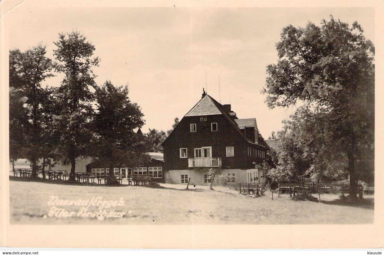 Nassau (Erzgeb.) - Altes Forsthaus Gel.1968 - Frauenstein (Erzgeb.)