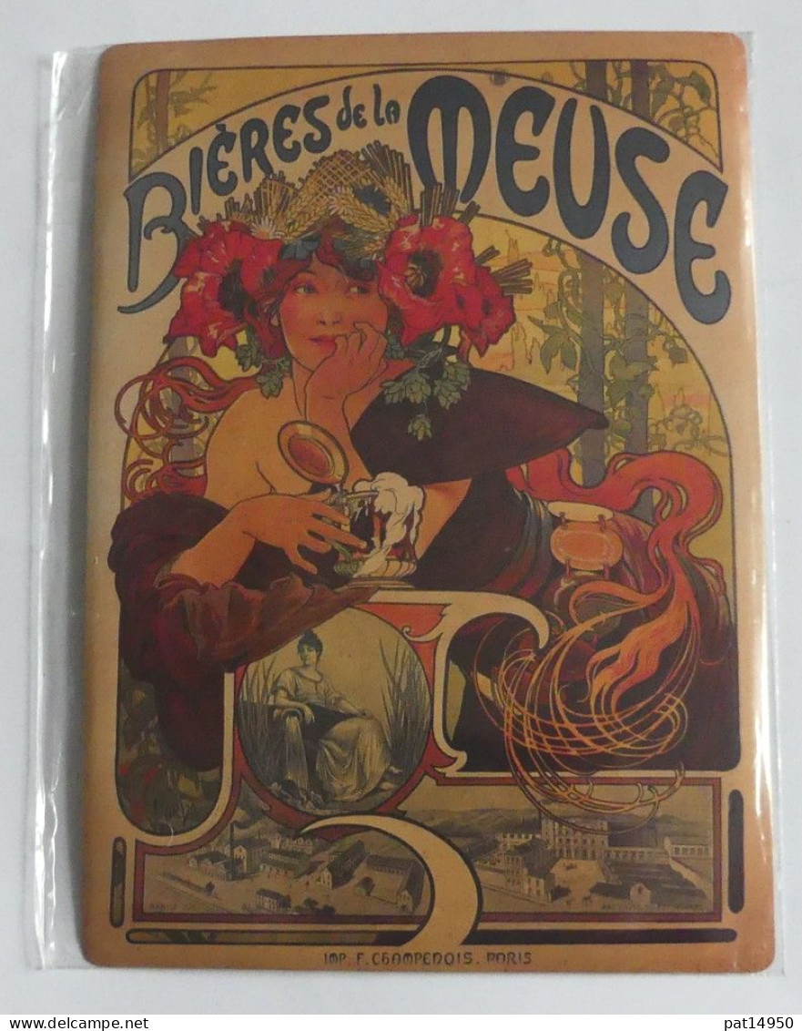 PAT14950 BIERES DE LA MEUSE PLAQUE En TOLE CARTEXPO - Blechschilder (ab 1960)