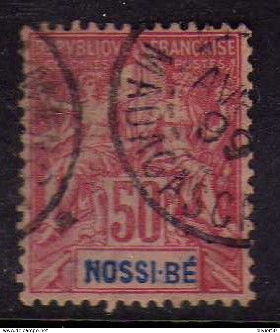 Nossi-Be - 1894 - 50c. Type Groupe - Oblitere - Usati