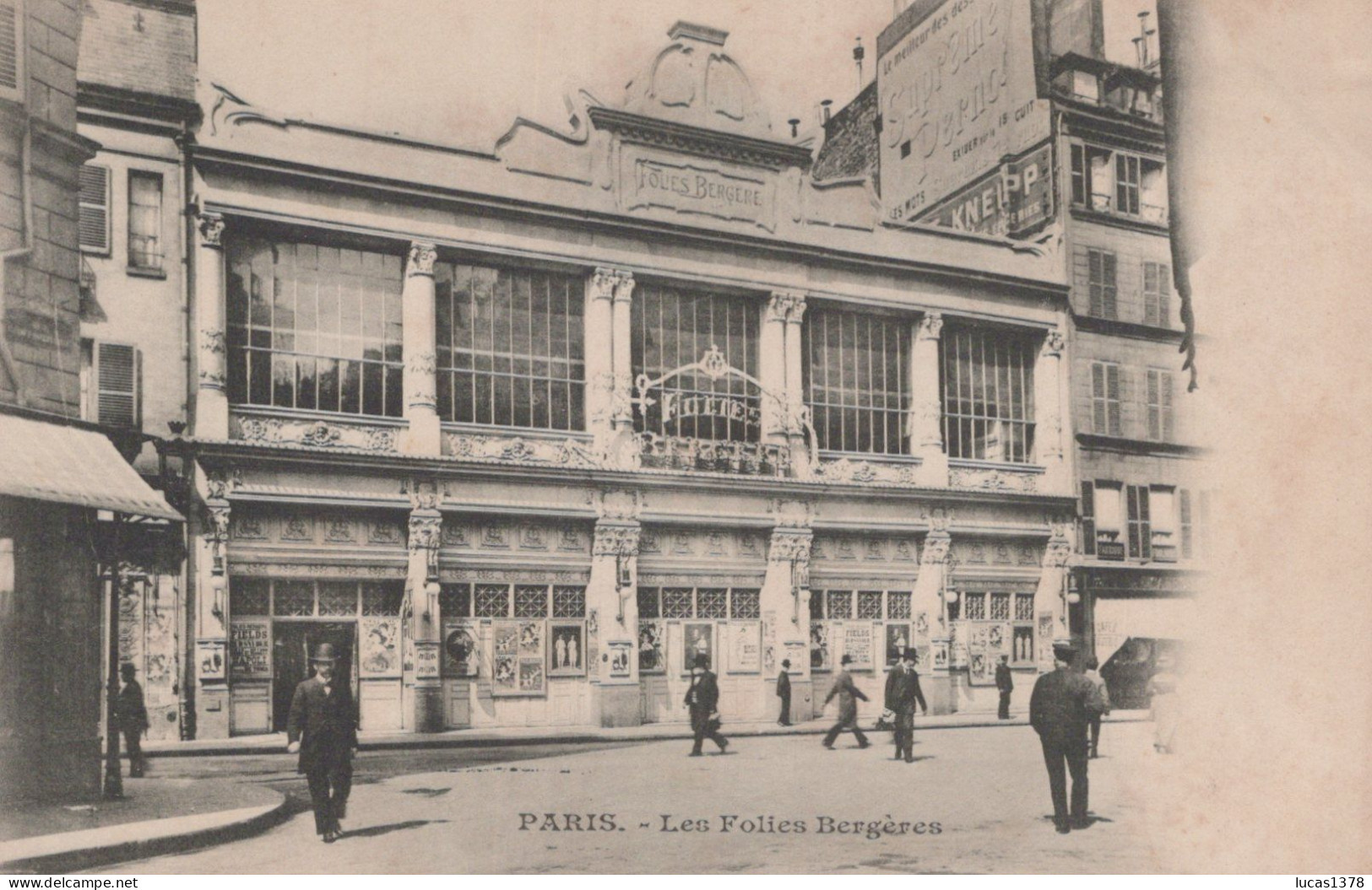 75 / PARIS / LES FOLIES BERGERES / TRES BELLE PRECURSEUR - Ohne Zuordnung