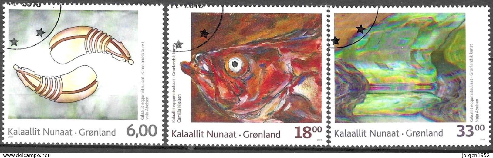 GREENLAND #  FROM 2009 STAMPWORLD 512-14 - Usati