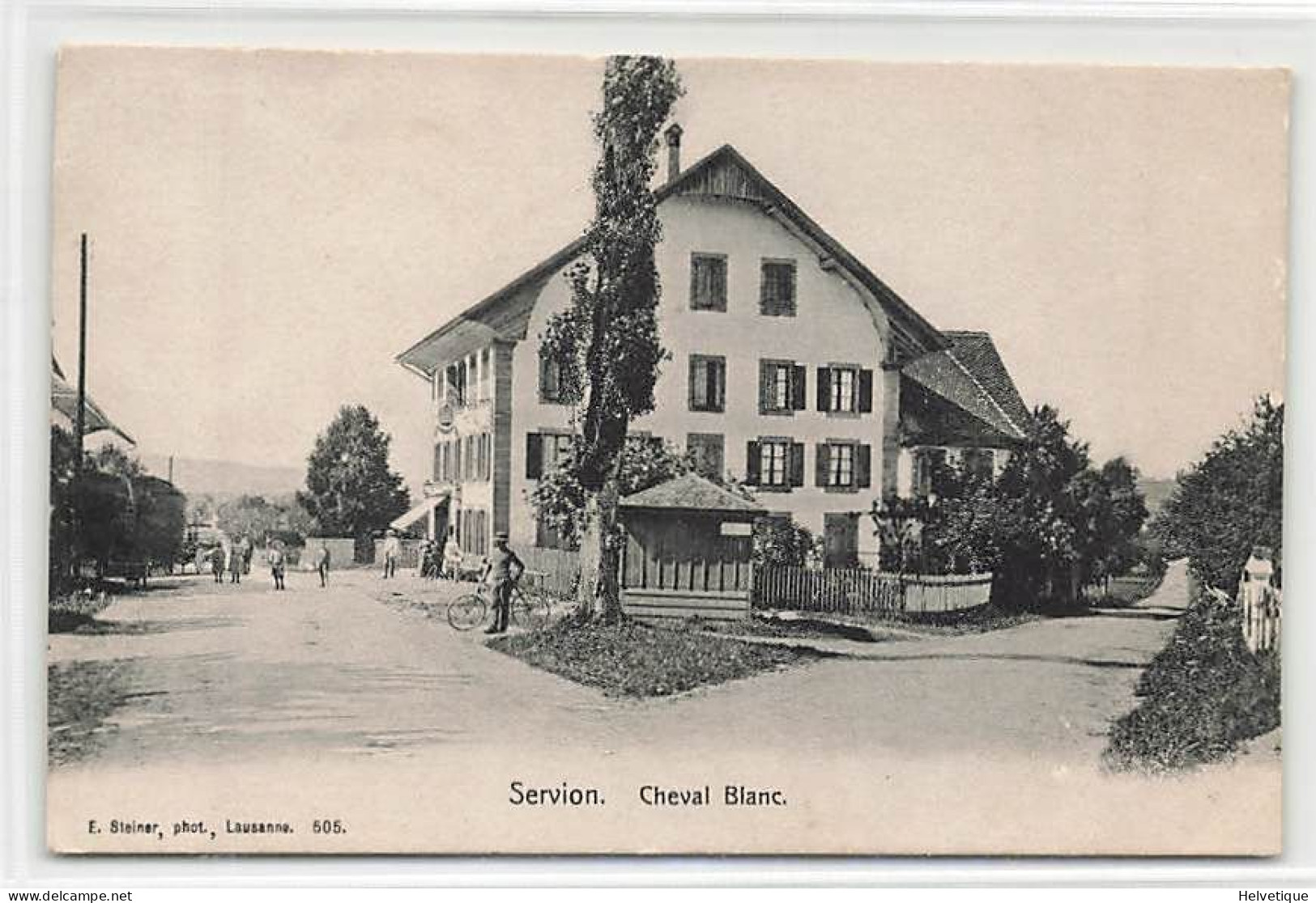 Servion Cheval Blanc 1913 District D'Oron - Servion