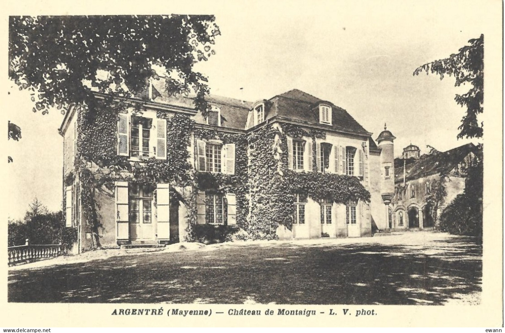 CPA - Argentré - Château De Montaigu - Argentre