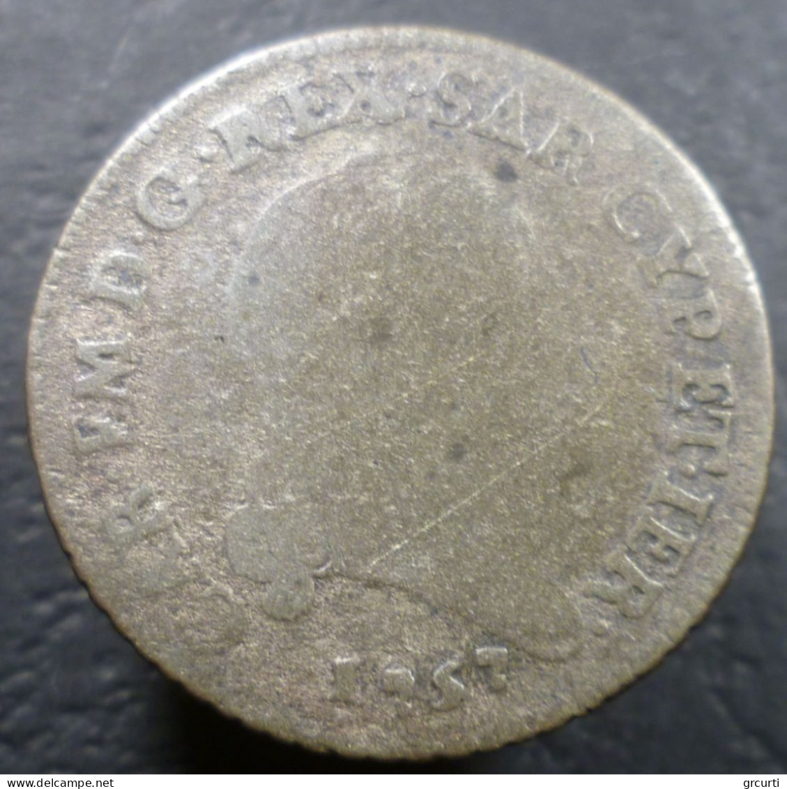 Italia - Piemonte - 7,6 Soldi 1757 - Carlo Emanuele III (1755-1773) - Piamonte-Sardaigne-Savoie Italiana