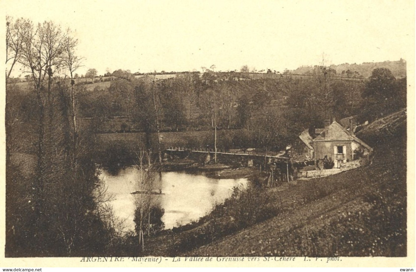 CPA - Argentré - La Vallée De Grenusse Vers St-Cénéré - Argentre