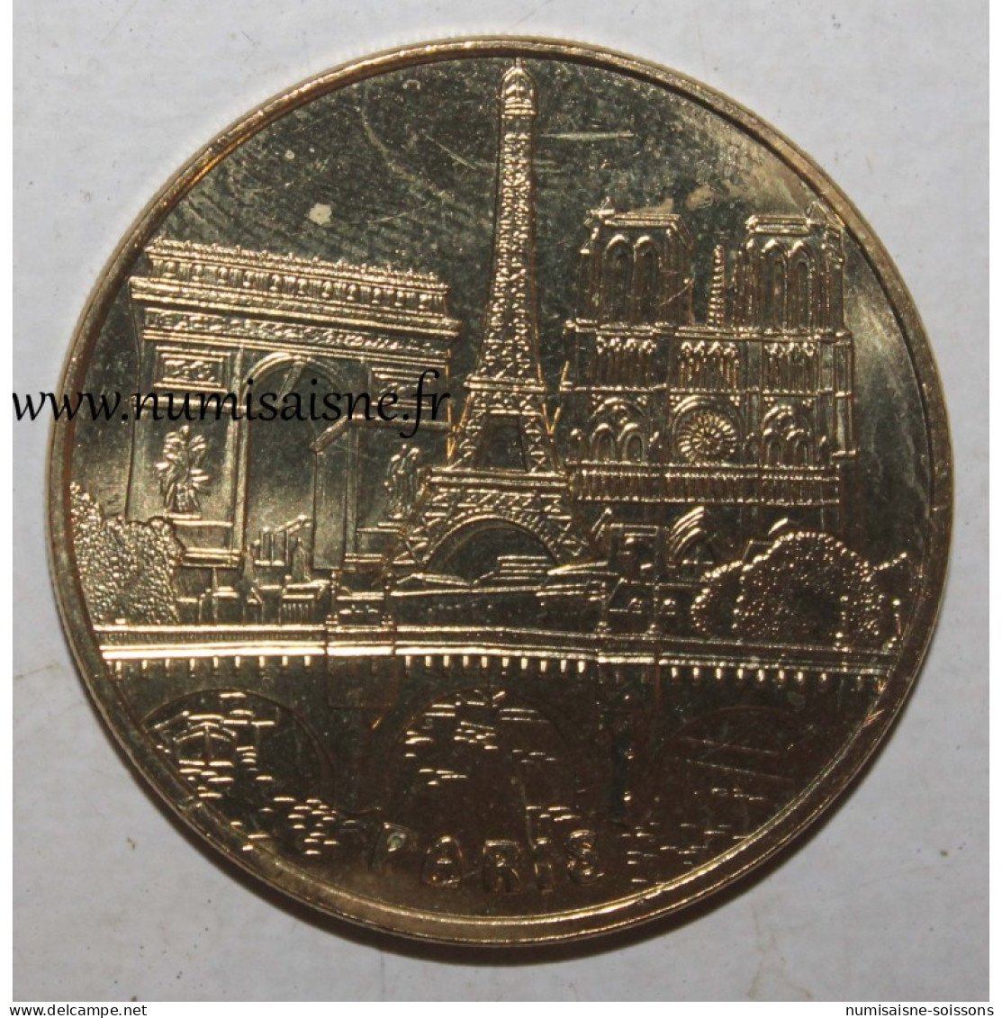 75 - PARIS - LES 3 MONUMENTS ET LE PONT NEUF - Monnaie De Paris - 2017 - Non-datés